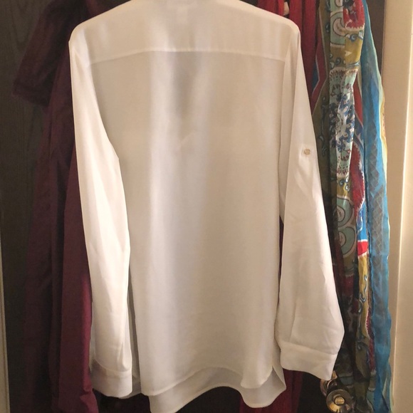 Calvin Klein lace up top - Picture 2 of 3